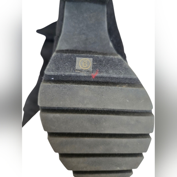 Rouge 9 Black Women's Knee-High Boots Size 9 - Picture 7 of 12